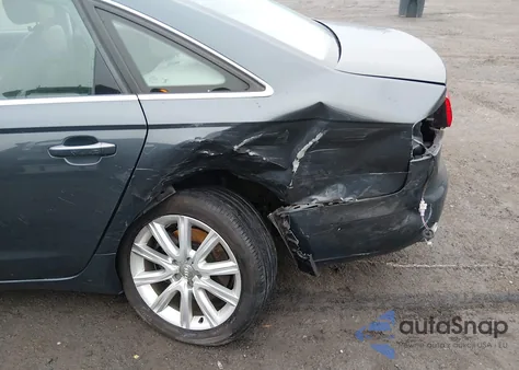 2014 Audi A6 3.0T Premium Plus из США, поврежденный, VIN WAUFGAFC4EN082237